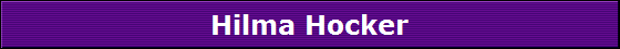Hilma Hocker