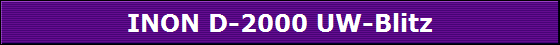 INON D-2000 UW-Blitz