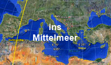 Arten des Mittelmeeres